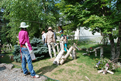 八ヶ岳野外教室の様子